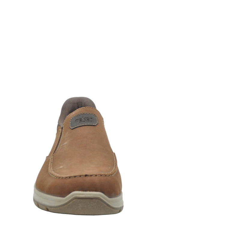 Load image into Gallery viewer, mens brown slip on shoe