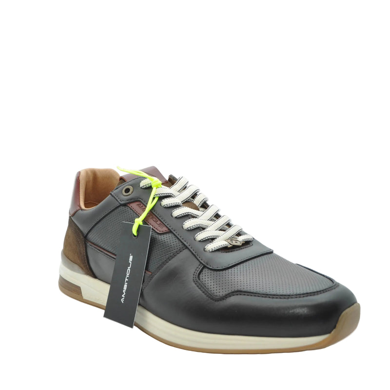 Load image into Gallery viewer, Ambitious 14021 SLOW Men's Leather Sneakers