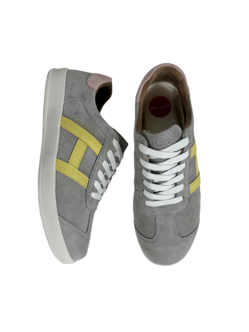 Load image into Gallery viewer, grey drilley shoes