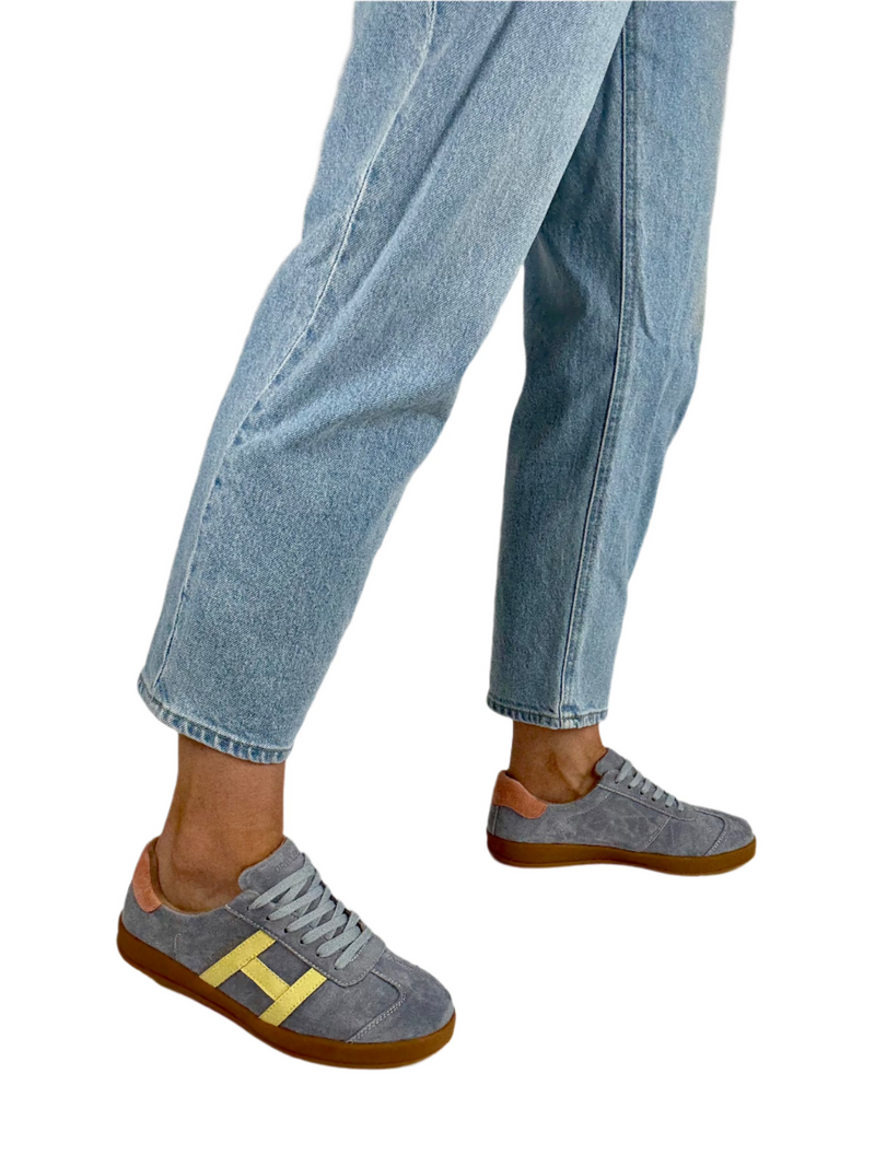 Load image into Gallery viewer, blue casual shoes