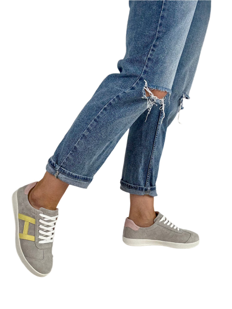 Load image into Gallery viewer, grey casual shoes