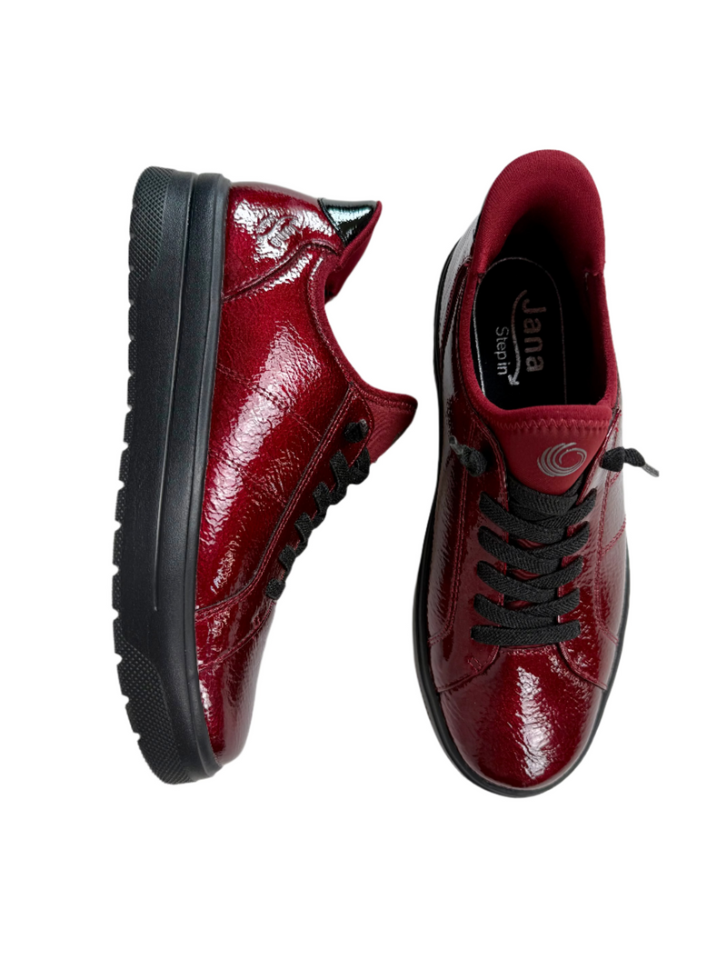 Load image into Gallery viewer, red patent shoes