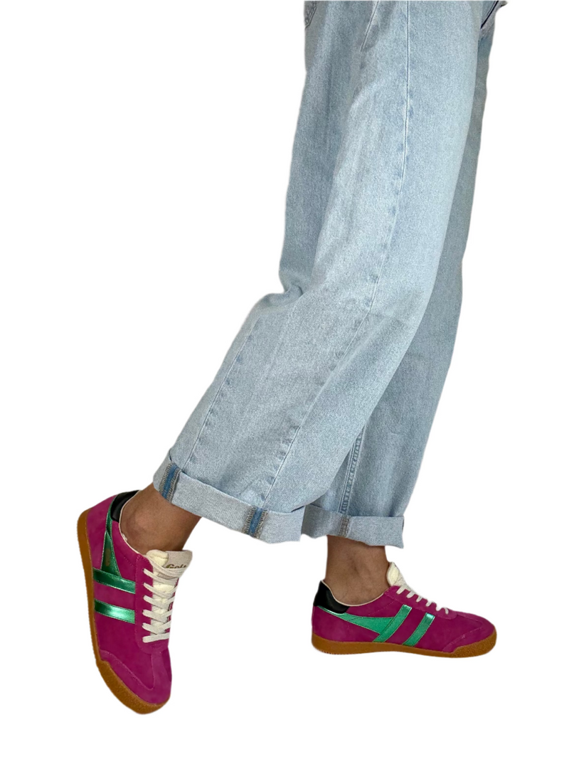 Load image into Gallery viewer, pink sneakers gola