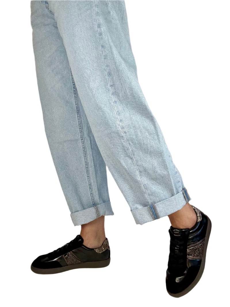 Load image into Gallery viewer, tamaris black trainers