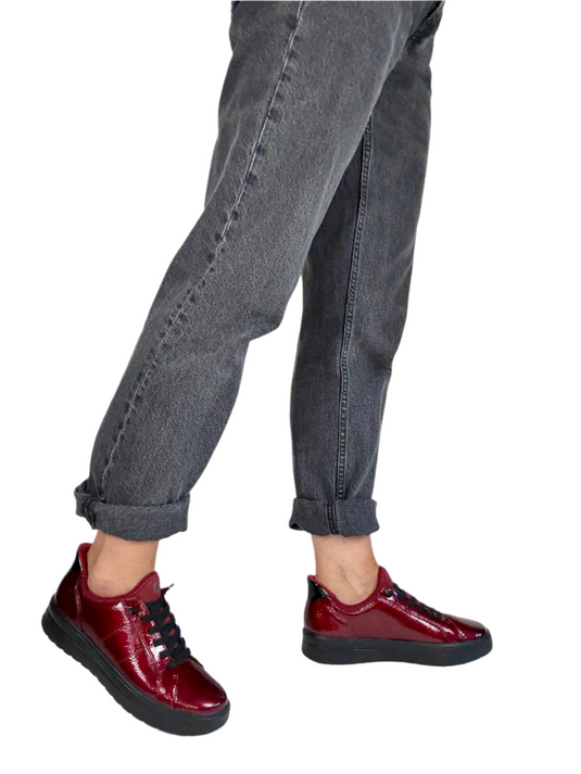 red jana shoes