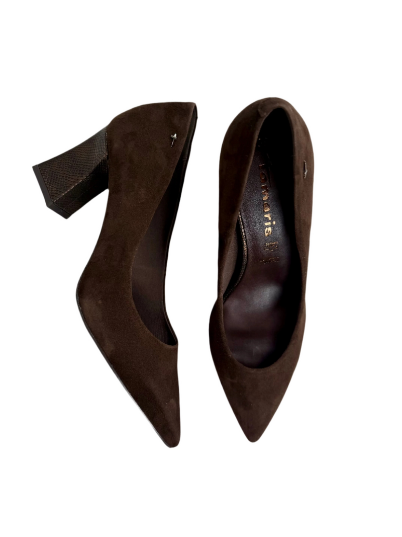 Load image into Gallery viewer, brown heels