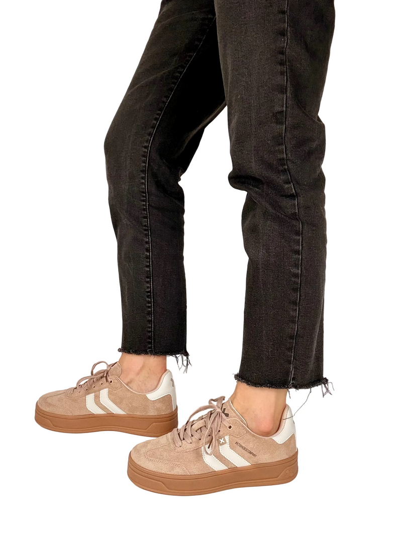 Load image into Gallery viewer, taupe trainers