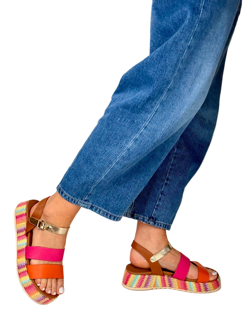 Load image into Gallery viewer, colourful sandals