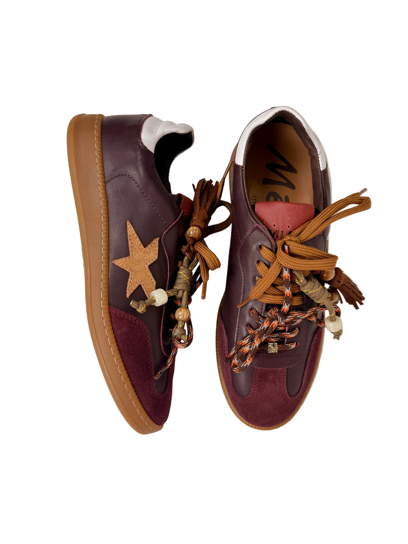 Load image into Gallery viewer, wine fashion trainers