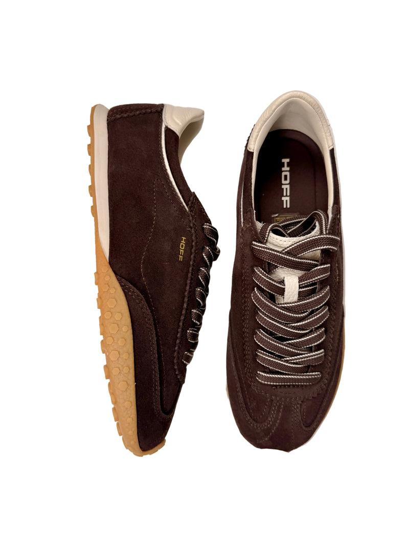 Load image into Gallery viewer, brown flat trainers