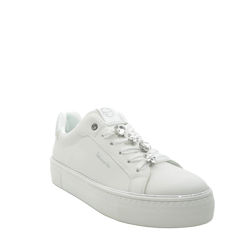 Load image into Gallery viewer, white Platform trainers