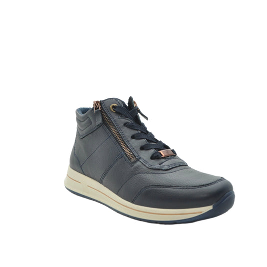 navy ara boots