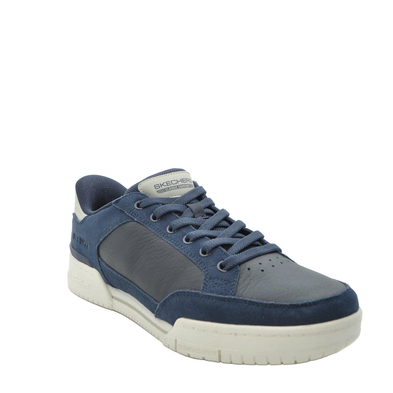 Load image into Gallery viewer, navy mens casual trainers