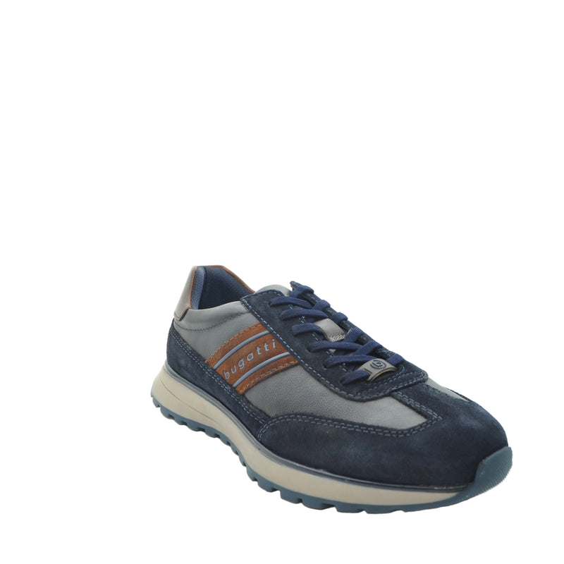 Load image into Gallery viewer, navy suede shoes for men