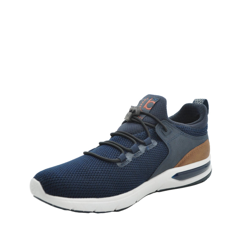 Load image into Gallery viewer, navy bugatti trainers
