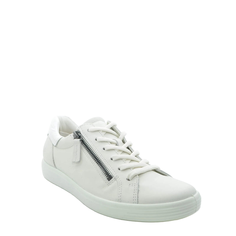 Load image into Gallery viewer, white leather shoes for women