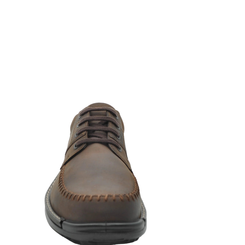 Load image into Gallery viewer, brown ecco shoes for men