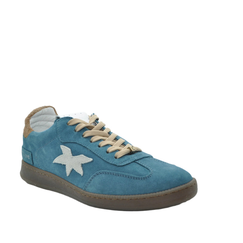 Load image into Gallery viewer, blue trainers for women