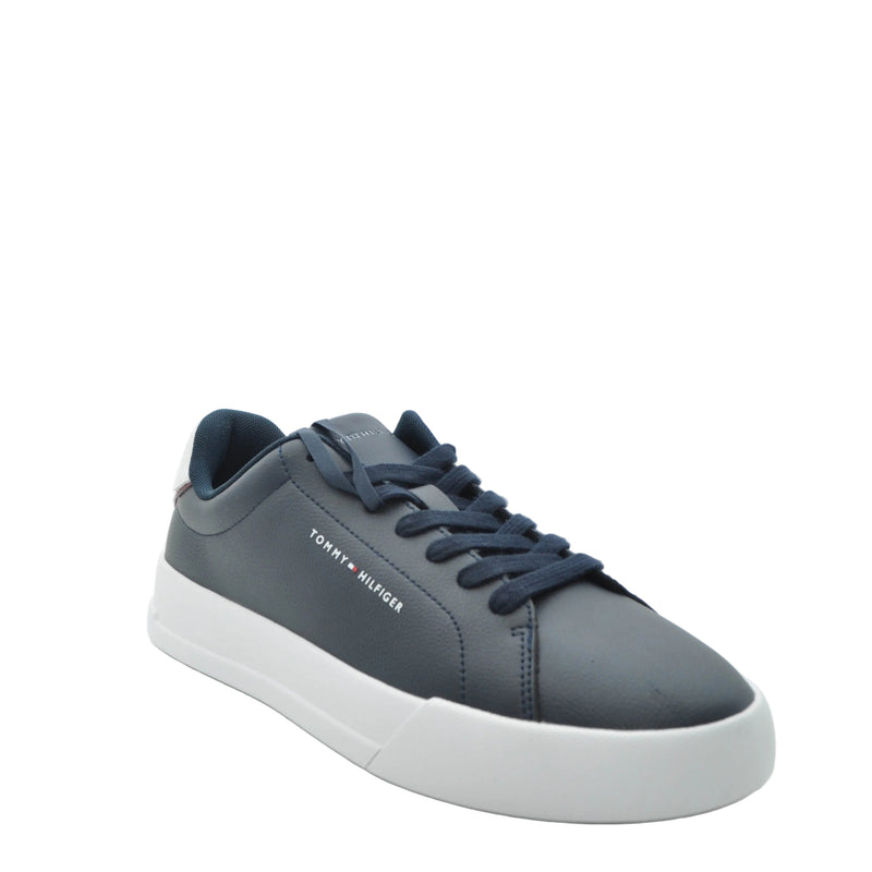 Load image into Gallery viewer, navy platform trainers