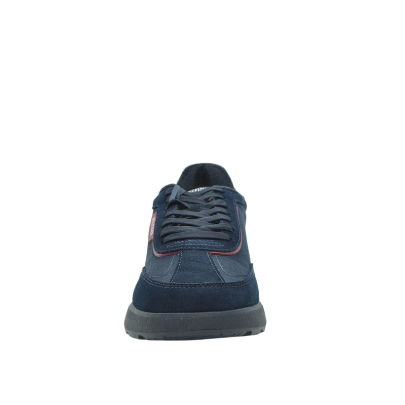 Load image into Gallery viewer, mens navy trainers