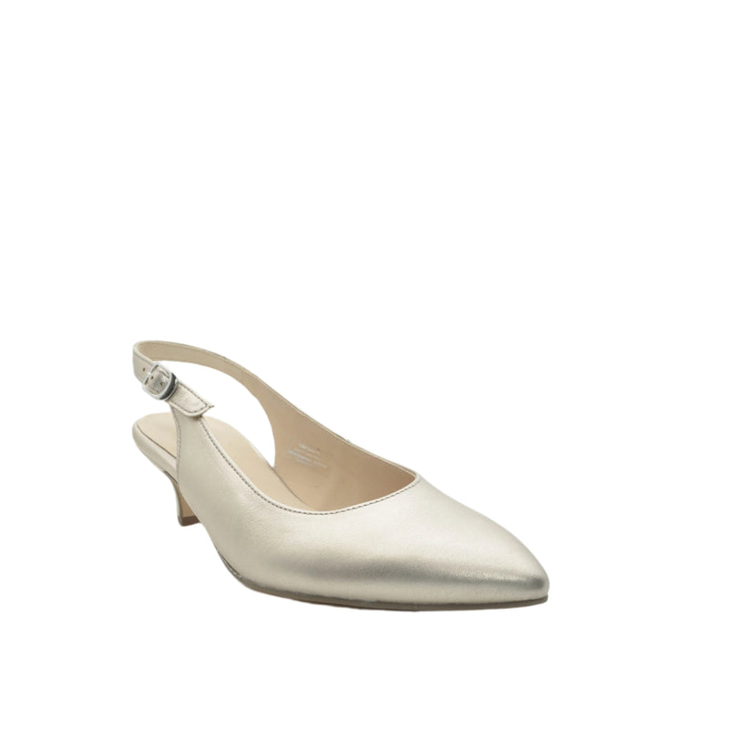 Load image into Gallery viewer, gold low heels