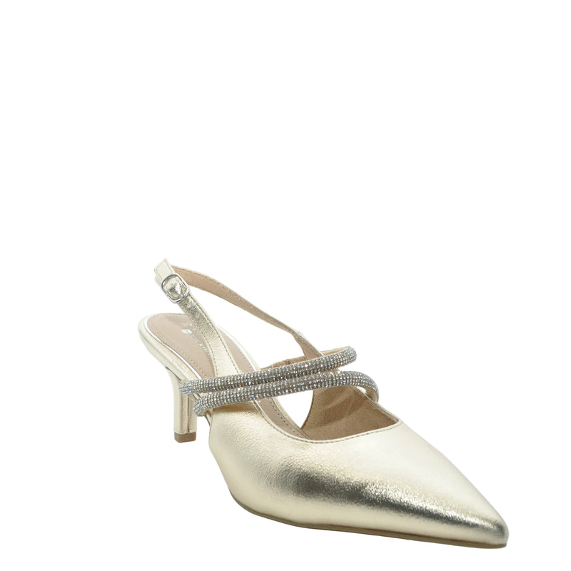 Load image into Gallery viewer, gold marco tozzi shoes