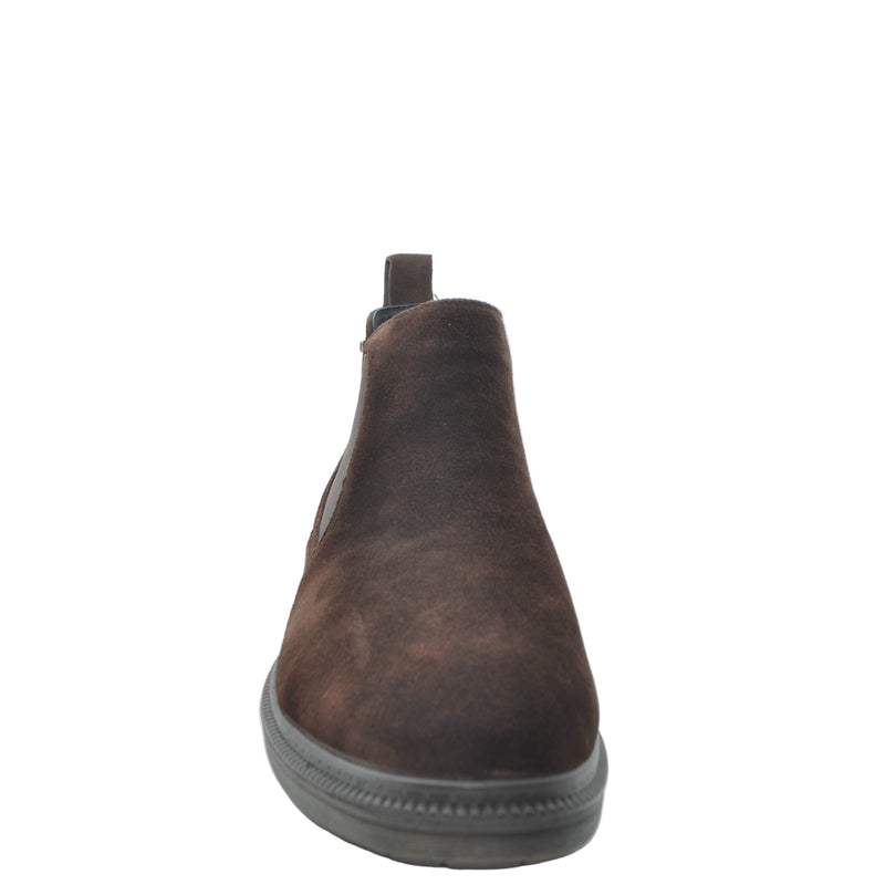 Load image into Gallery viewer, mens suede flat boots