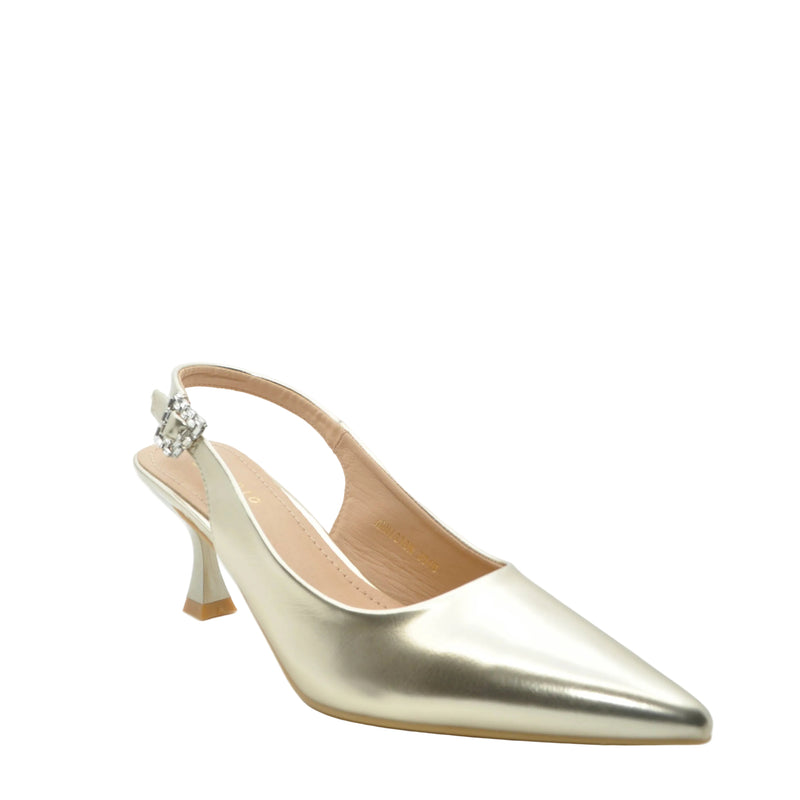 Load image into Gallery viewer, gold heels