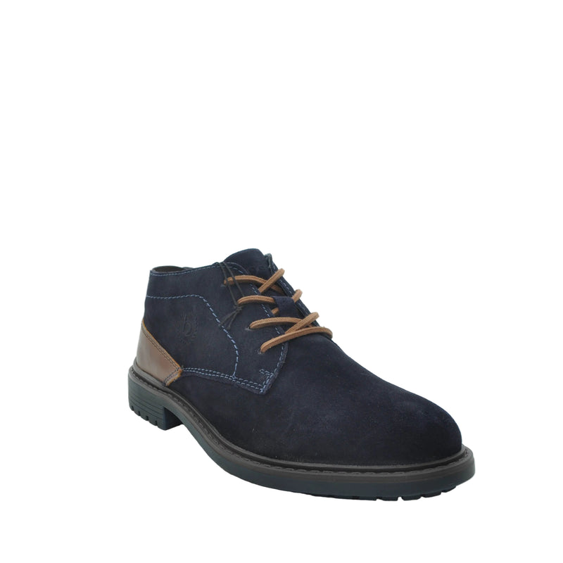 Load image into Gallery viewer, bugatti blue suede boots