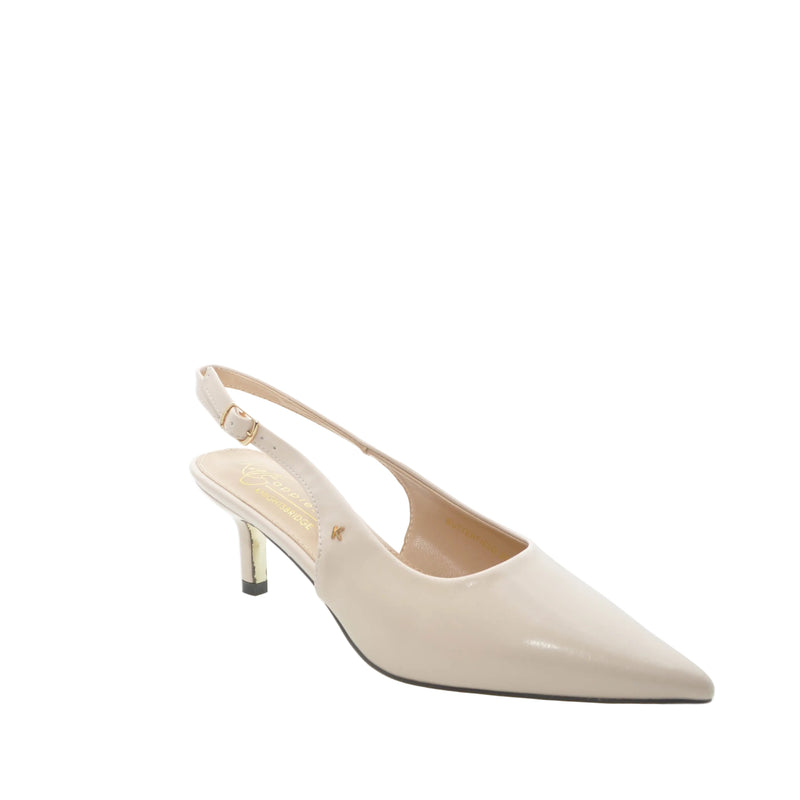 Load image into Gallery viewer, beige 2 inch heels