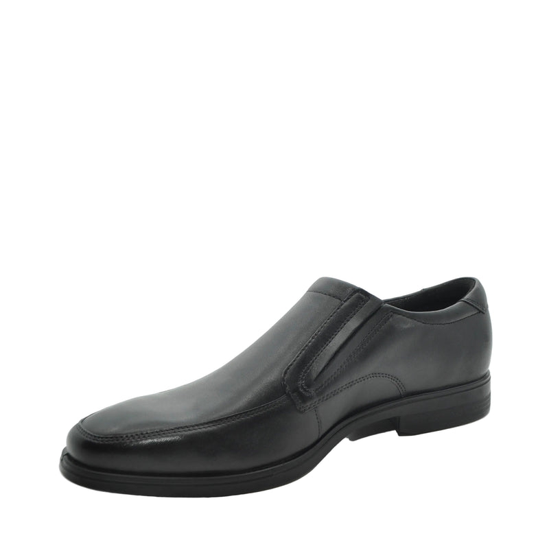Load image into Gallery viewer, black slip on shoes for men