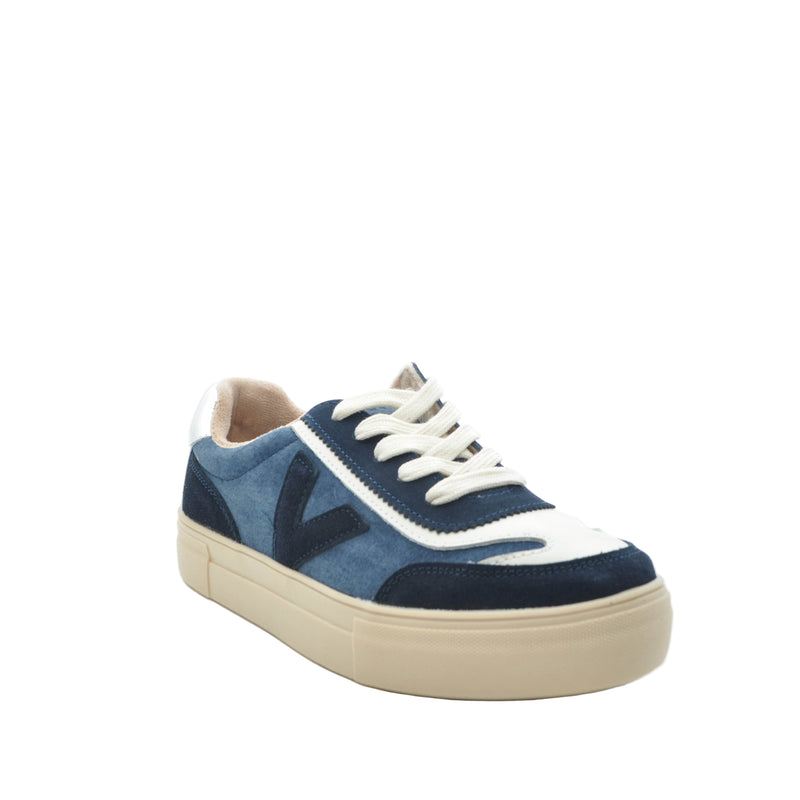 Load image into Gallery viewer, navy sneakers
