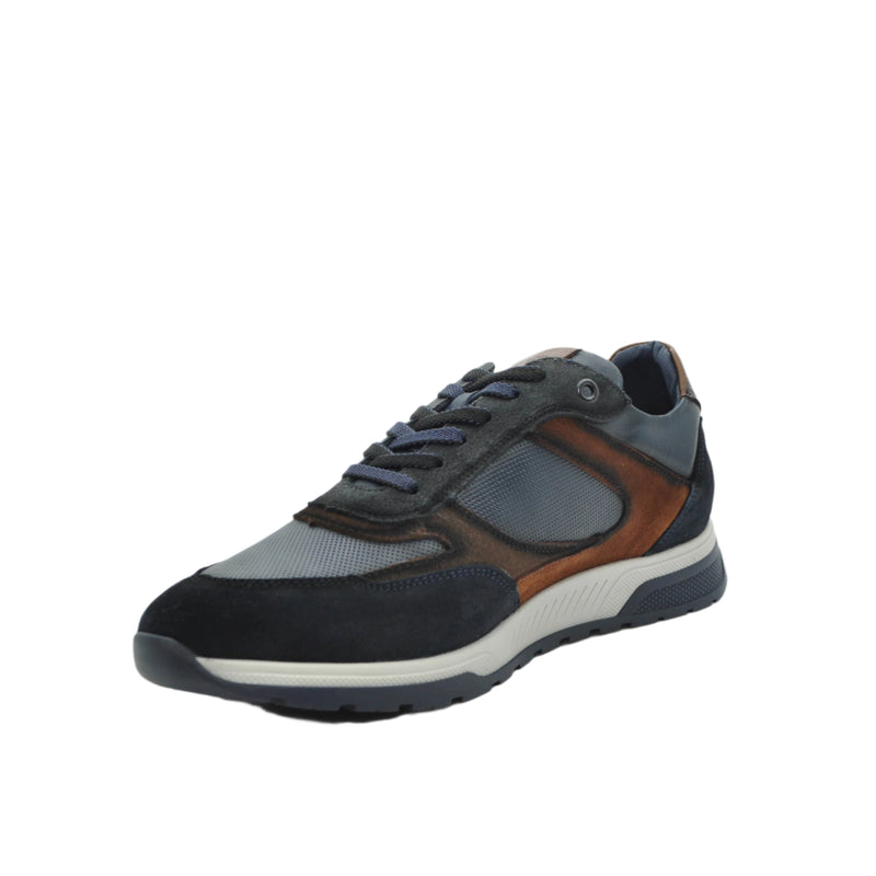 Load image into Gallery viewer, navy mens casual shoes