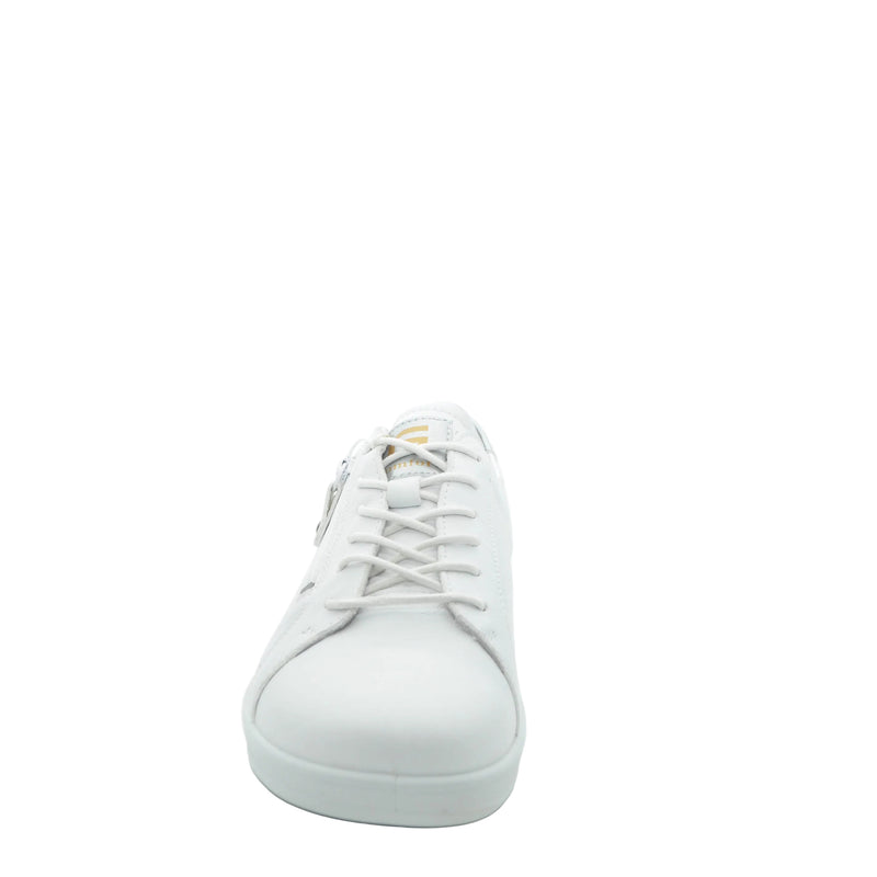 Load image into Gallery viewer, white leather shoes for women