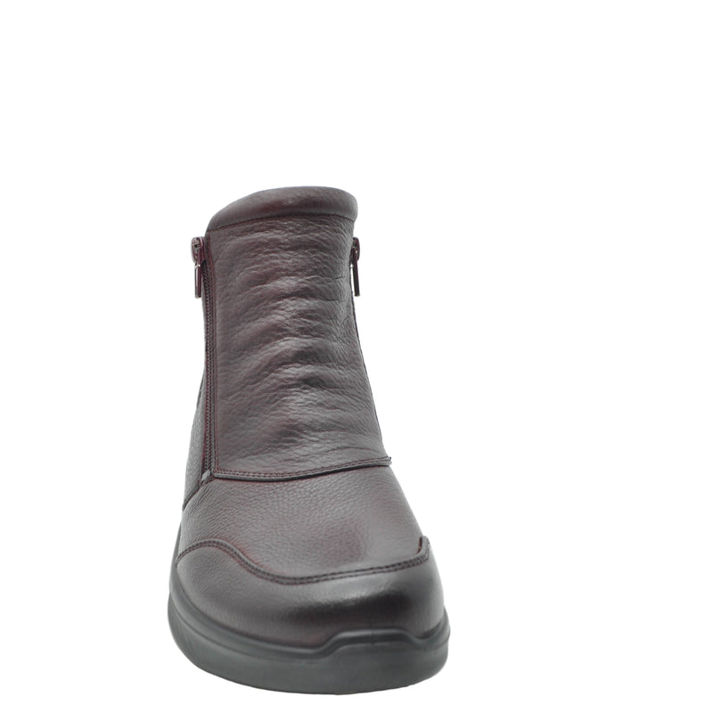 Load image into Gallery viewer, burgundy boots g comfort