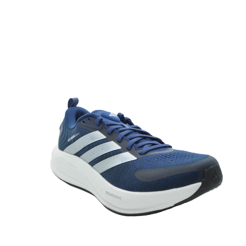 Load image into Gallery viewer, navy adidas running shoes