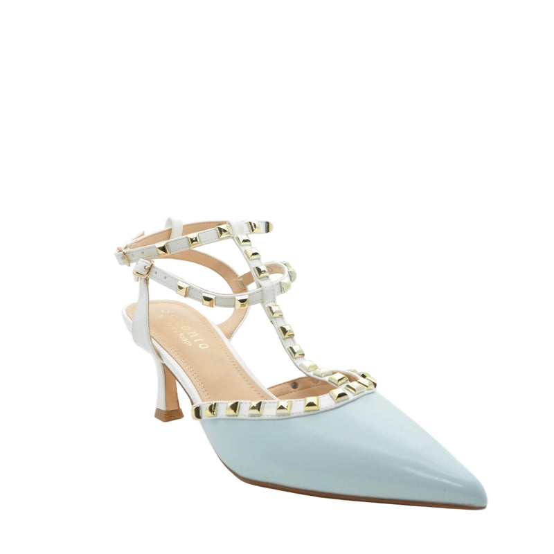 Load image into Gallery viewer, blue low heels