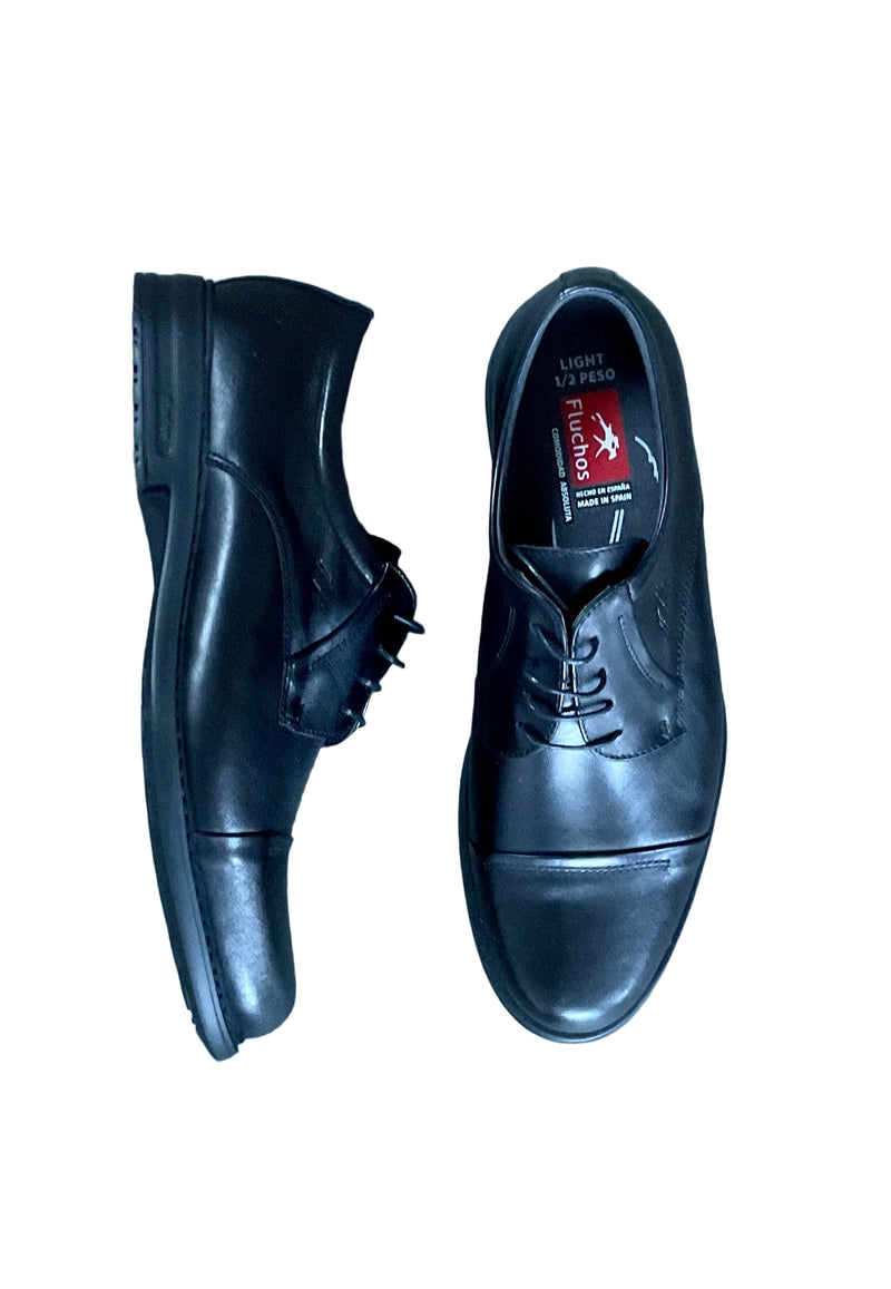 Load image into Gallery viewer, black formal shoes for men fluchos