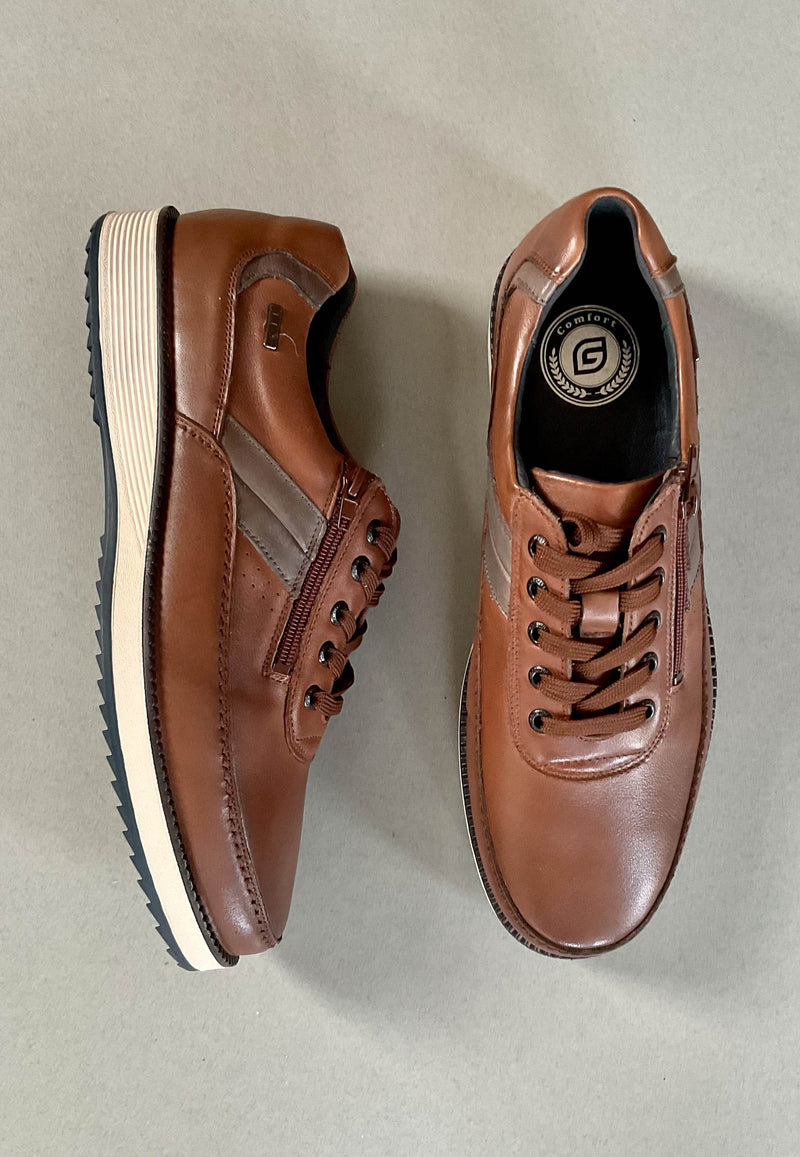 Load image into Gallery viewer, tan mens shoes G comfort