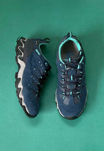 Load image into Gallery viewer, meindl navy walking shoes for women