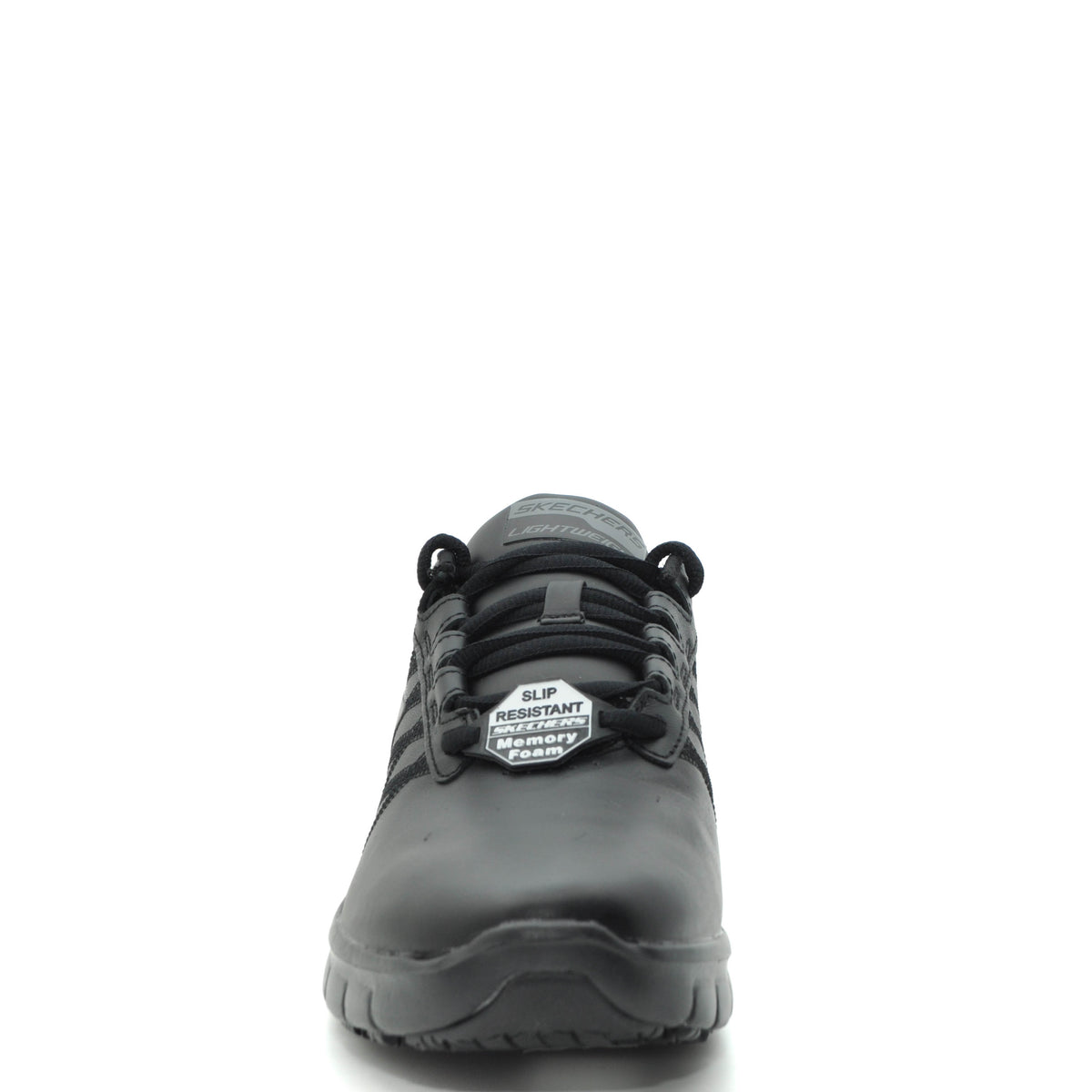 Skechers memory best sale foam black shoes