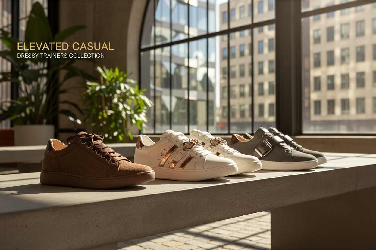 Dressy Trainers for Ladies - Smart Casual Sneakers - Batemans ...