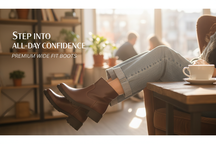 Womens Wide Fit Boots