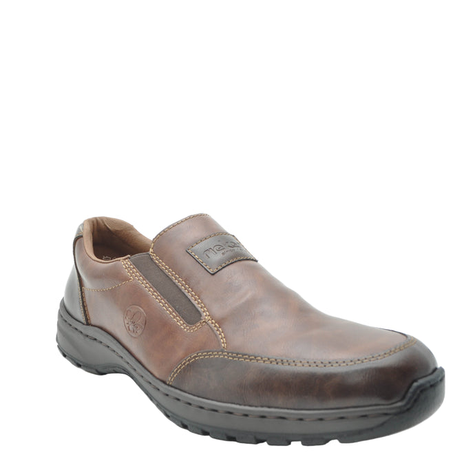 brown mens slip on shoes