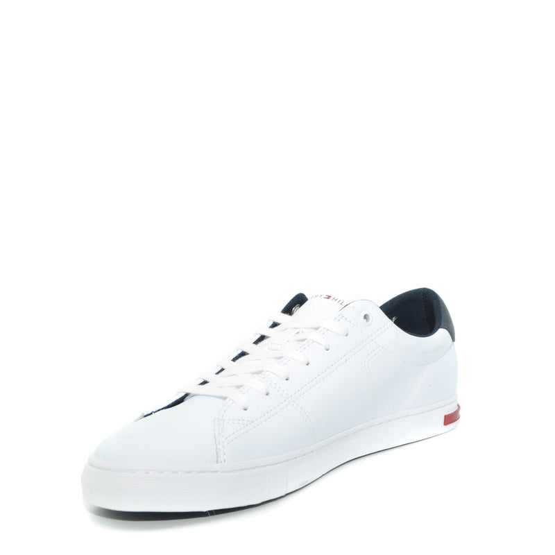 Load image into Gallery viewer, tommy hilfiger white mens trainers
