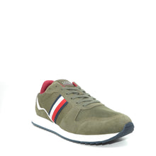 Load image into Gallery viewer, Tommy Hilfiger green mens trainers