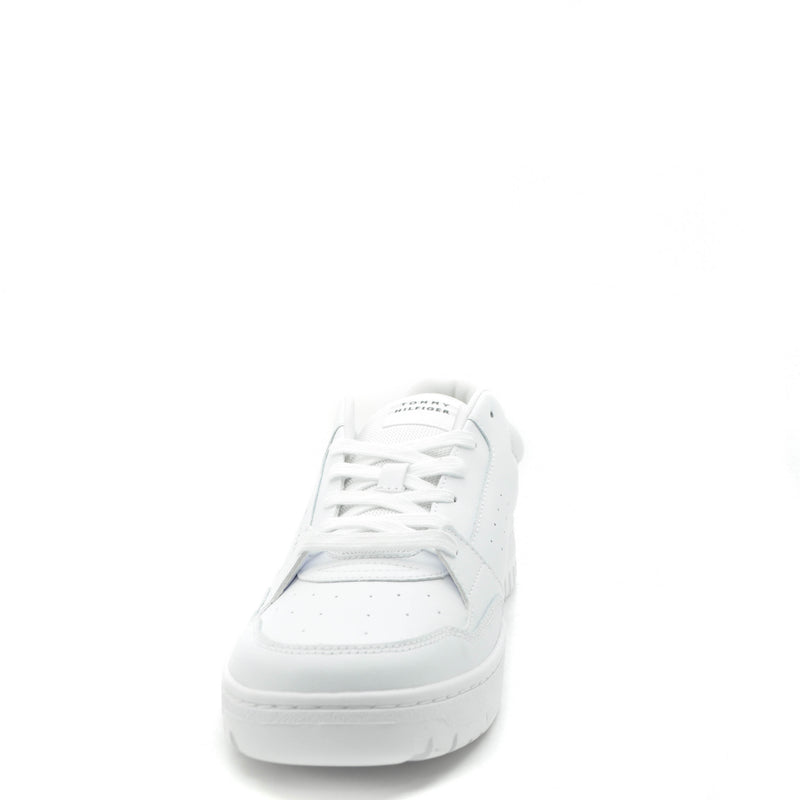 Load image into Gallery viewer, white leather trainers for men
