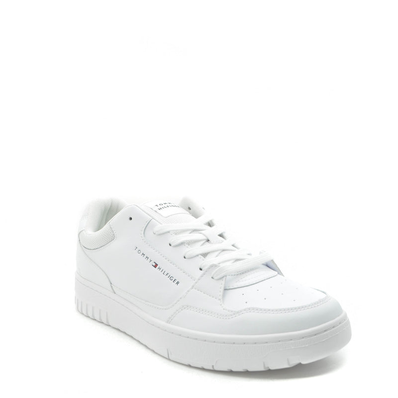 Load image into Gallery viewer, tommy hilfiger white court trainers

