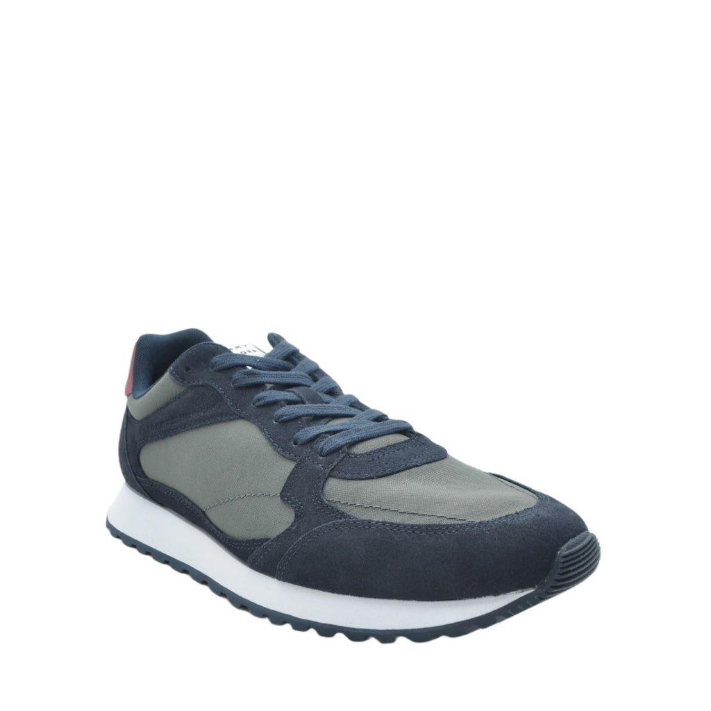navy mens trainers