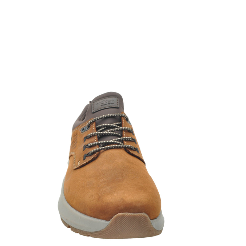 Load image into Gallery viewer, brown rieker slip on shoes

